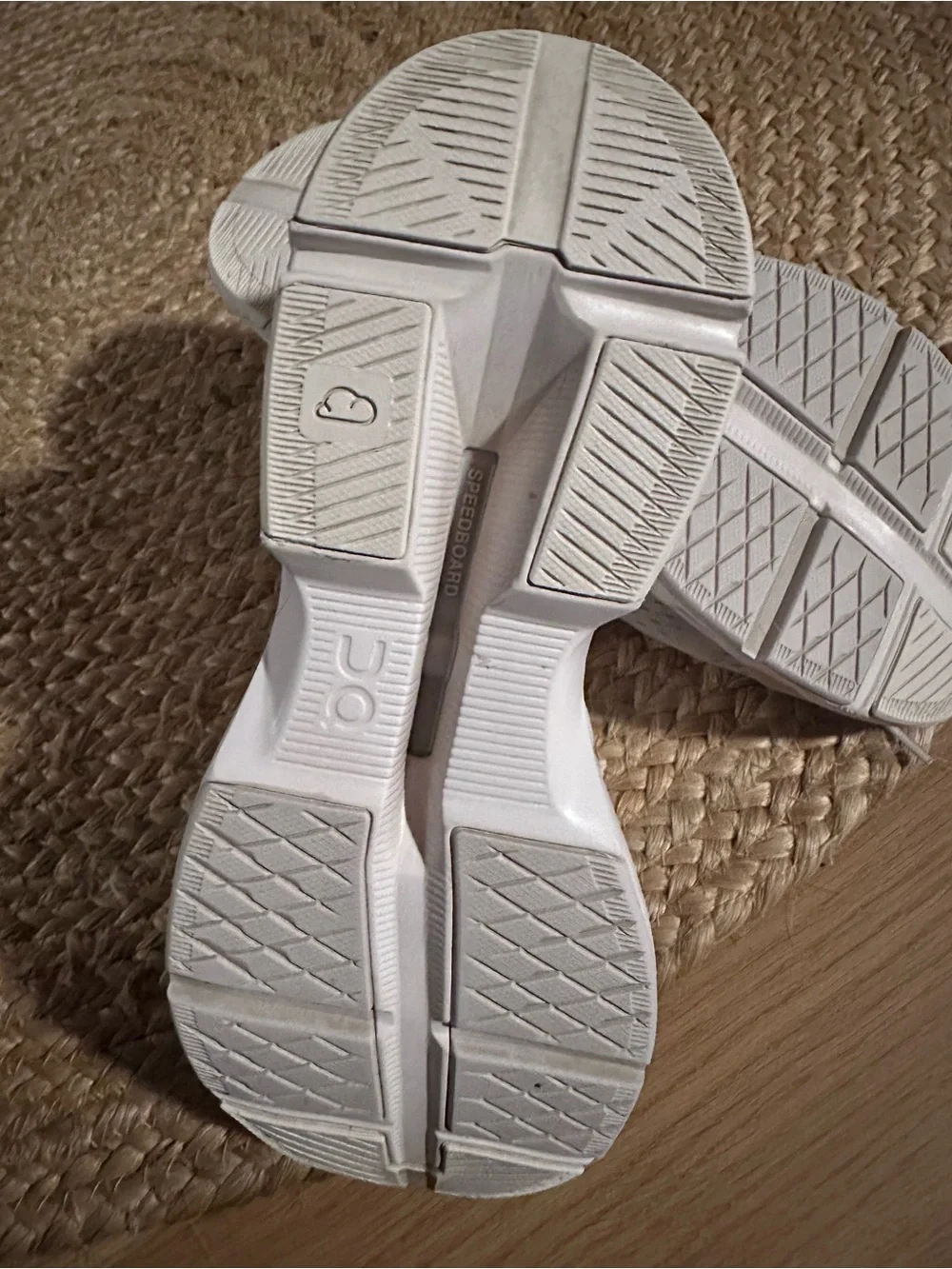 On Clouds running women